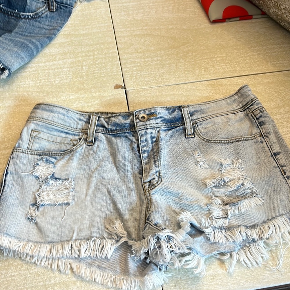 Klique B light blue Jean shorts